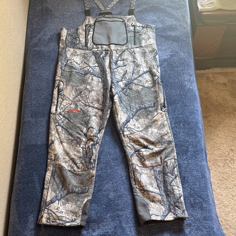 Sitka XL Celsius Bibbs Mothwing Mountain Mimicry 2.0